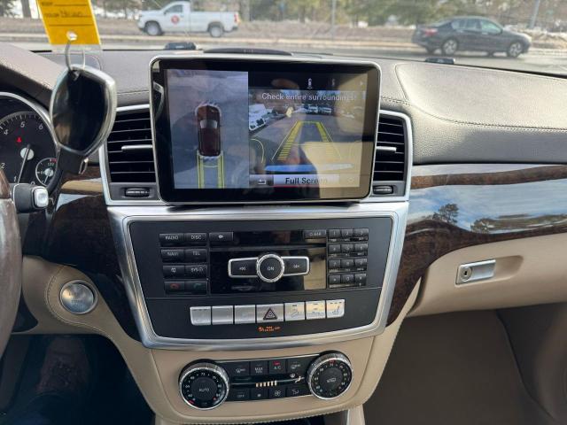 4JGDA5HB4EA369782 - 2014 MERCEDES-BENZ ML 350 4MATIC MAROON photo 9