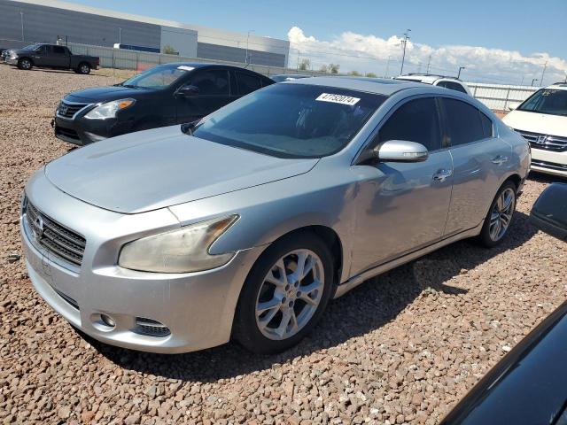 1N4AA51EX9C803151 - 2009 NISSAN MAXIMA S SILVER photo 1