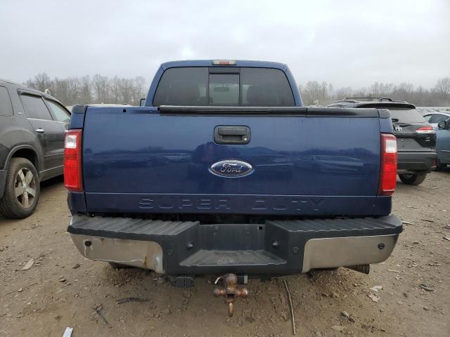 1FT7X2BT7BEA26565 - 2011 FORD F250 SUPER DUTY BLUE photo 6