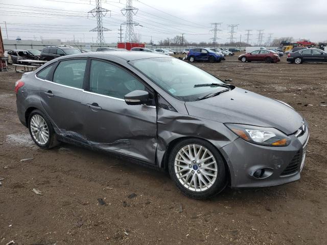 1FADP3J23DL331986 - 2013 FORD FOCUS TITANIUM GRAY photo 4