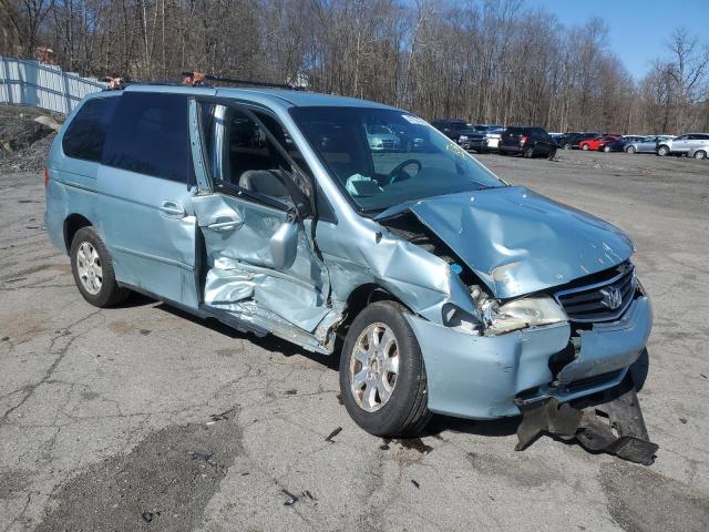 5FNRL18044B053039 - 2004 HONDA ODYSSEY EXL BLUE photo 4