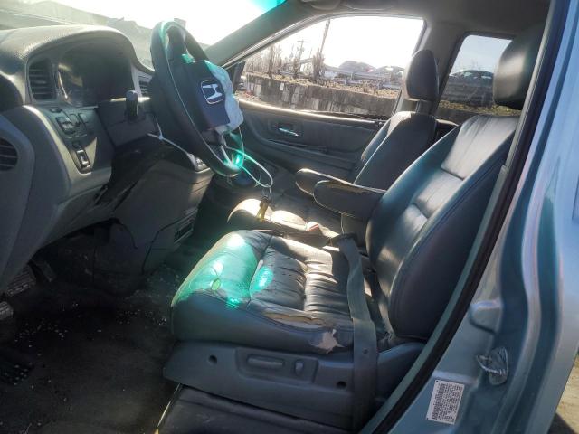 5FNRL18044B053039 - 2004 HONDA ODYSSEY EXL BLUE photo 7