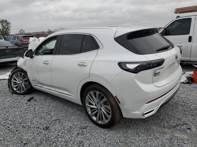 LRBFZSE49RD047944 - 2024 BUICK ENVISION AVENIR WHITE photo 2