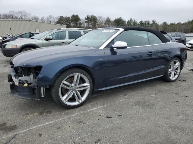WAUVGAFH3BN007113 - 2011 AUDI S5 PRESTIGE BLUE photo 1