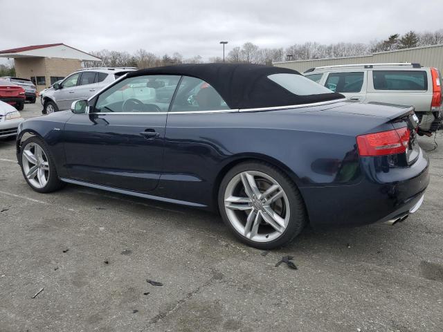 WAUVGAFH3BN007113 - 2011 AUDI S5 PRESTIGE BLUE photo 2