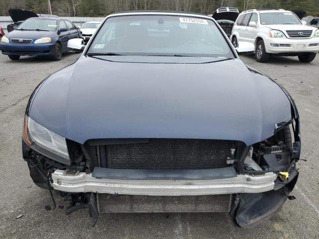 WAUVGAFH3BN007113 - 2011 AUDI S5 PRESTIGE BLUE photo 5
