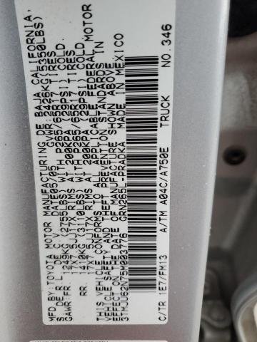 3TMJU62N75M003776 - 2005 TOYOTA TACOMA DOUBLE CAB PRERUNNER SILVER photo 12