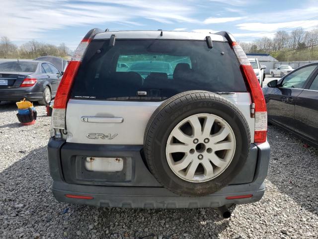 SHSRD78825U312420 - 2005 HONDA CR-V EX SILVER photo 6