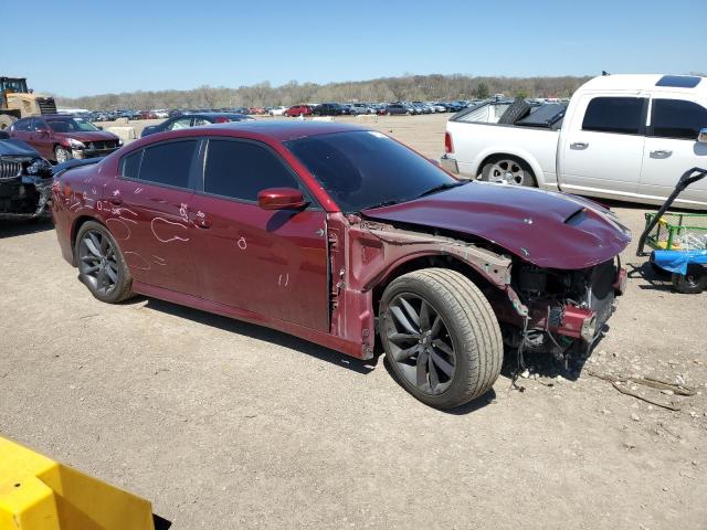 2C3CDXGJ5KH678318 - 2019 DODGE CHARGER SCAT PACK MAROON photo 4