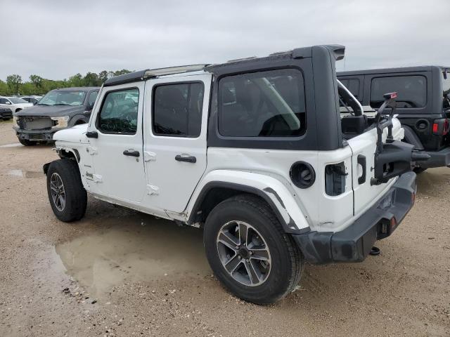 1C4HJXEG2PW533120 - 2023 JEEP WRANGLER SAHARA WHITE photo 2