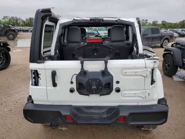 1C4HJXEG2PW533120 - 2023 JEEP WRANGLER SAHARA WHITE photo 6