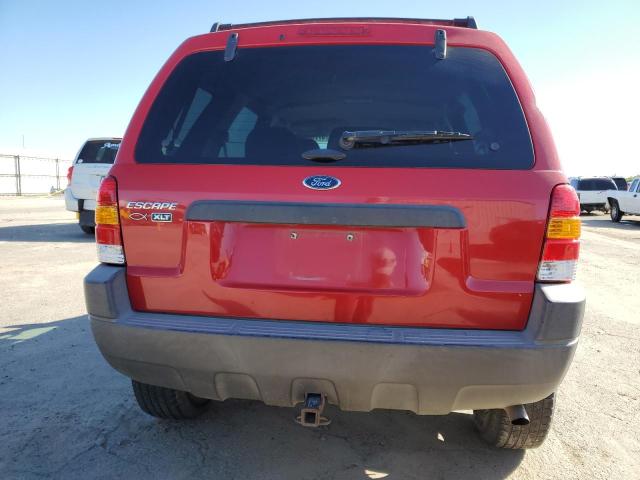 1FMCU03172KC83778 - 2002 FORD ESCAPE XLT RED photo 6