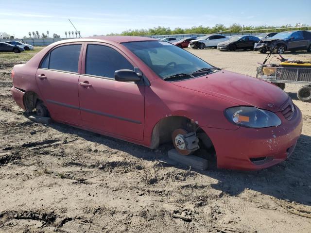 1NXBR32EX3Z028969 - 2003 TOYOTA COROLLA CE MAROON photo 4