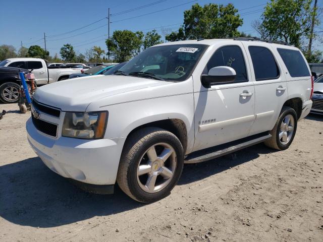 1GNFC23019R204556 - 2009 CHEVROLET TAHOE C1500 LT WHITE photo 1