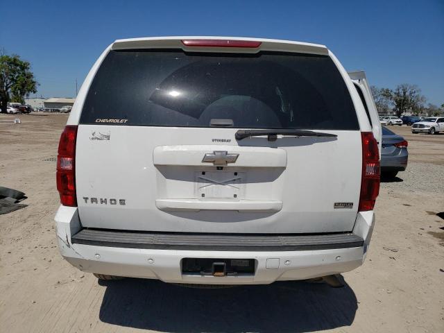 1GNFC23019R204556 - 2009 CHEVROLET TAHOE C1500 LT WHITE photo 6