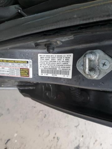 19XFA1F93AE030265 - 2010 HONDA CIVIC EXL GRAY photo 12