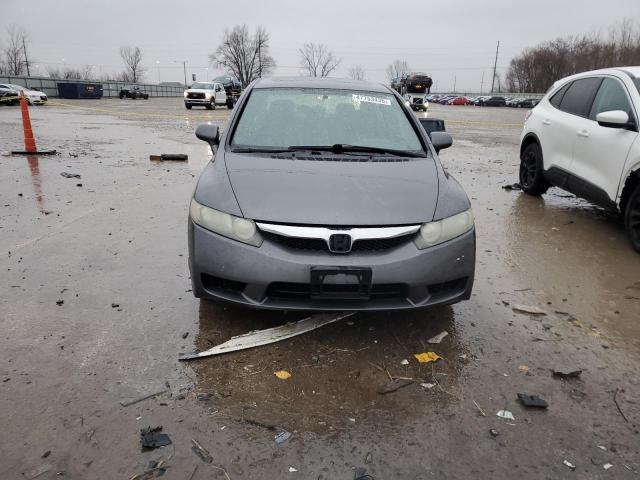 19XFA1F93AE030265 - 2010 HONDA CIVIC EXL GRAY photo 5