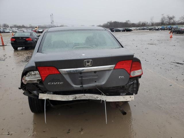 19XFA1F93AE030265 - 2010 HONDA CIVIC EXL GRAY photo 6