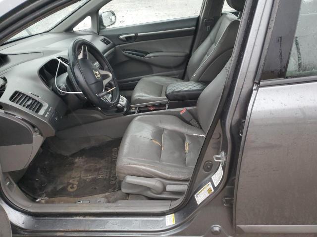 19XFA1F93AE030265 - 2010 HONDA CIVIC EXL GRAY photo 7