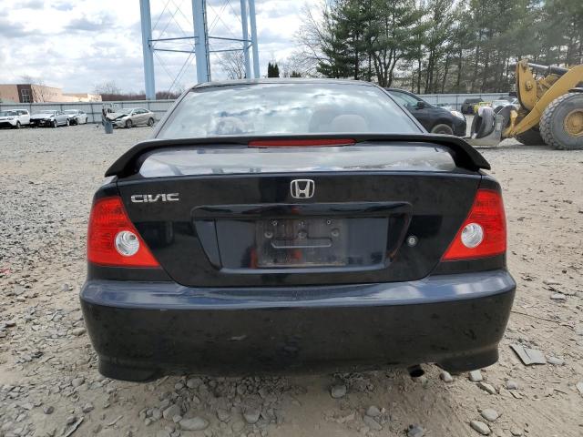 1HGEM22965L071650 - 2005 HONDA CIVIC EX BLACK photo 6