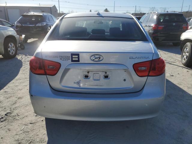 KMHDU46DX8U560874 - 2008 HYUNDAI ELANTRA GLS SILVER photo 6