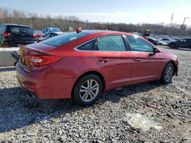 5NPE24AF5GH286919 - 2016 HYUNDAI SONATA SE MAROON photo 3