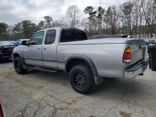 5TBRT34172S298882 - 2002 TOYOTA TUNDRA ACCESS CAB ნაცრისფერი ფოტო 2