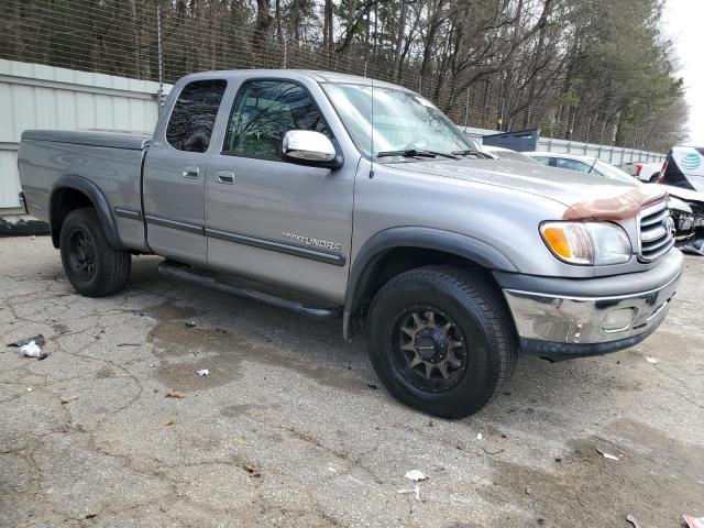 5TBRT34172S298882 - 2002 TOYOTA TUNDRA ACCESS CAB ნაცრისფერი ფოტო 4