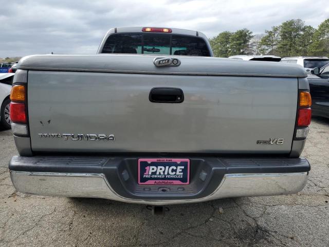 5TBRT34172S298882 - 2002 TOYOTA TUNDRA ACCESS CAB ნაცრისფერი ფოტო 6