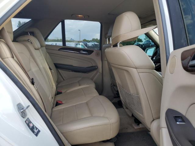 4JGDA5HB3CA030203 - 2012 MERCEDES-BENZ ML 350 4MATIC WHITE photo 10