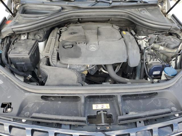 4JGDA5HB3CA030203 - 2012 MERCEDES-BENZ ML 350 4MATIC WHITE photo 11