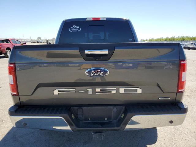 1FTEW1CG8JKG07014 - 2018 FORD F150 SUPERCREW GRAY photo 6