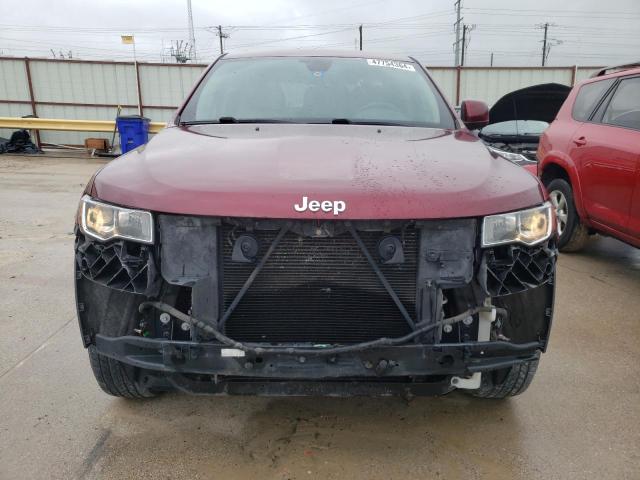 1C4RJEAG9HC732117 - 2017 JEEP GRAND CHER LAREDO BURGUNDY photo 5