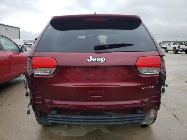 1C4RJEAG9HC732117 - 2017 JEEP GRAND CHER LAREDO BURGUNDY photo 6