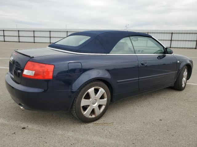 WAUAC48H76K006725 - 2006 AUDI A4 1.8 CABRIOLET BLUE photo 3