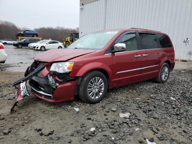 2C4RC1CG6DR534029 - 2013 CHRYSLER TOWN & COU TOURING L RED photo 1