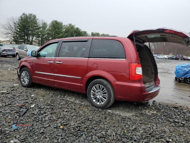 2C4RC1CG6DR534029 - 2013 CHRYSLER TOWN & COU TOURING L RED photo 2