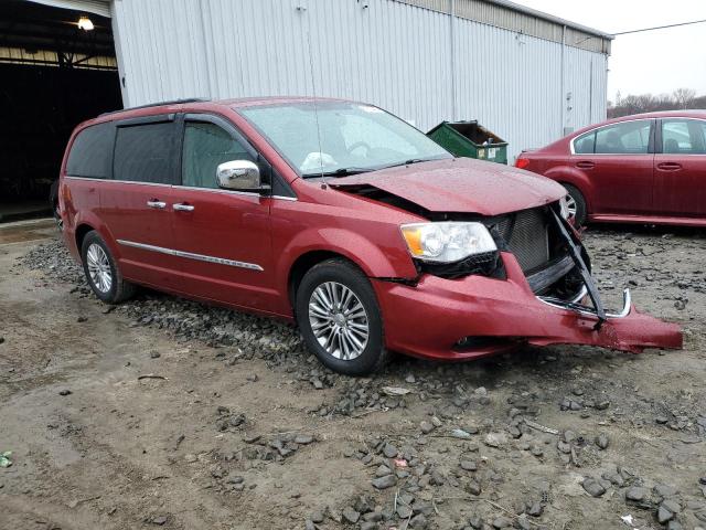 2C4RC1CG6DR534029 - 2013 CHRYSLER TOWN & COU TOURING L RED photo 4