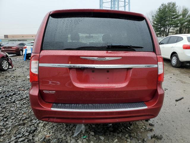 2C4RC1CG6DR534029 - 2013 CHRYSLER TOWN & COU TOURING L RED photo 6