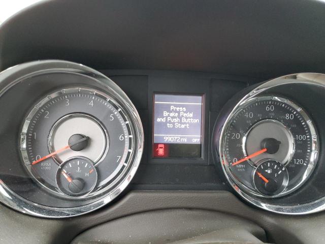 2C4RC1CG6DR534029 - 2013 CHRYSLER TOWN & COU TOURING L RED photo 9