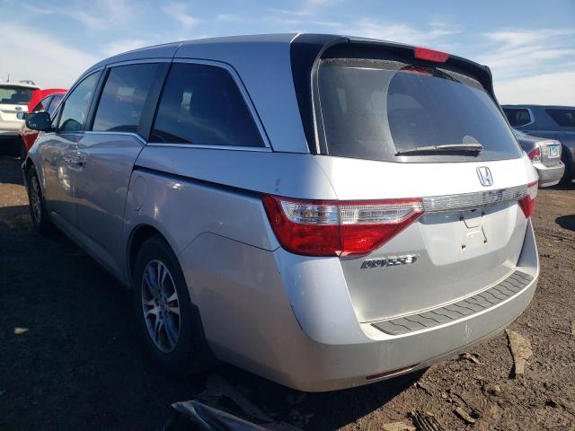 5FNRL5H68BB004077 - 2011 HONDA ODYSSEY EXL SILVER photo 2