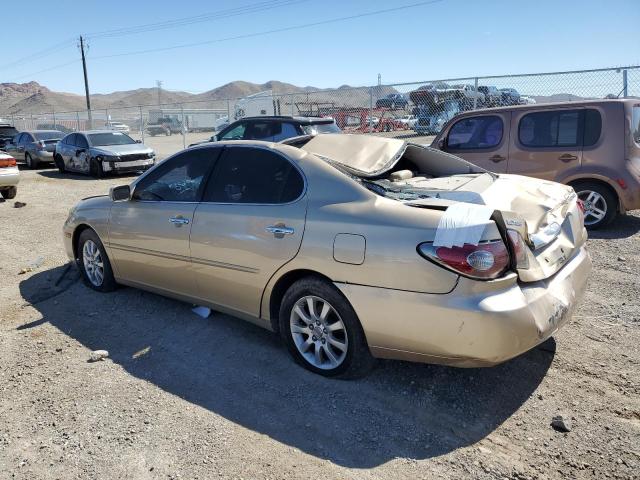 JTHBA30G640017572 - 2004 LEXUS ES 330 BEIGE photo 2