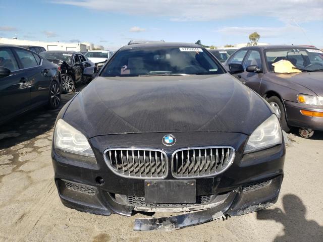 WBA6A0C50ED317854 - 2014 BMW 640 I GRAN COUPE BLACK photo 5