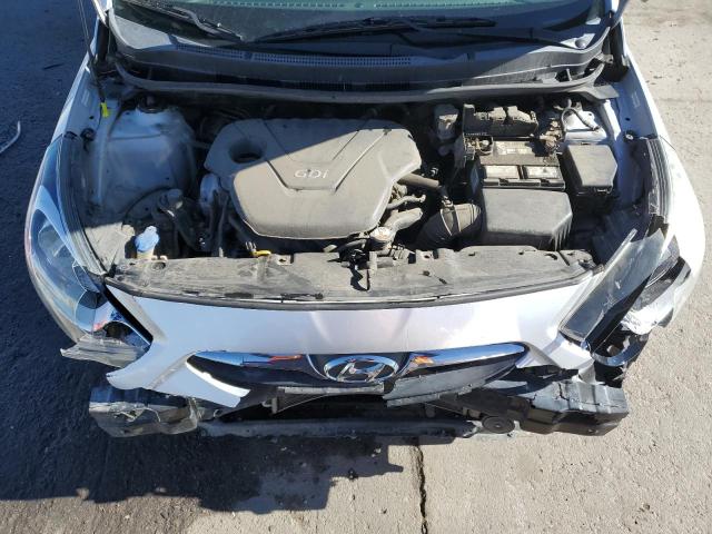 KMHCT4AE2DU538022 - 2013 HYUNDAI ACCENT GLS SILVER photo 11