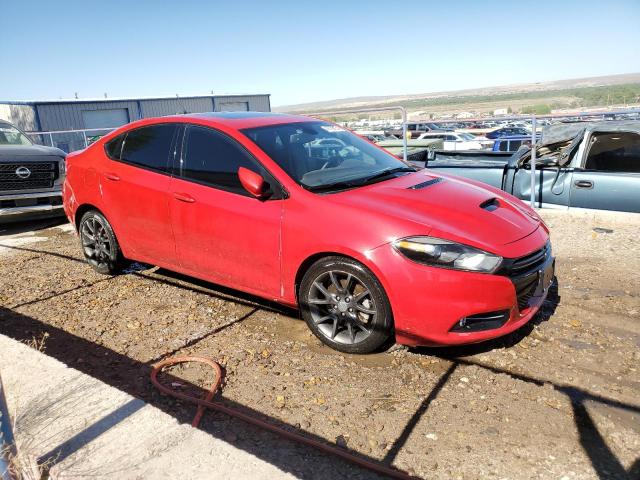 1C3CDFGB0GD791570 - 2016 DODGE DART GT SPORT RED photo 4