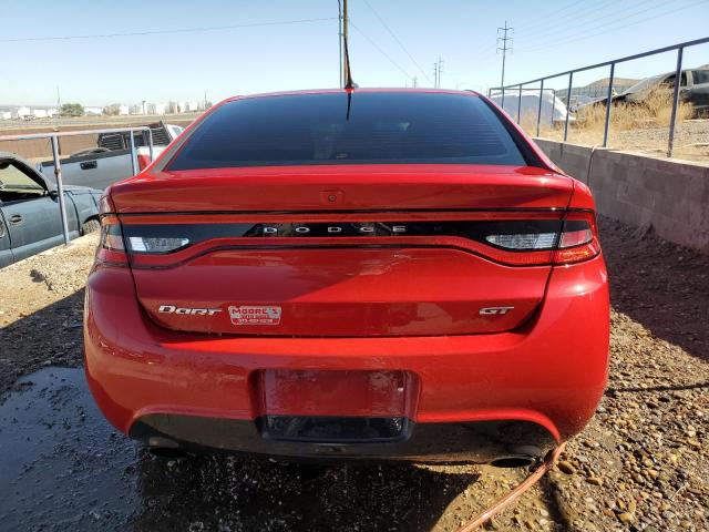 1C3CDFGB0GD791570 - 2016 DODGE DART GT SPORT RED photo 6