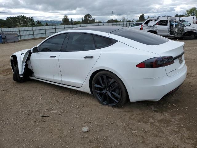 5YJSA1E25JF296142 - 2018 TESLA MODEL S 白色 照片 2