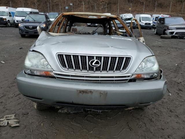 JTJHF10U920265056 - 2002 LEXUS RX 300 SILVER photo 5