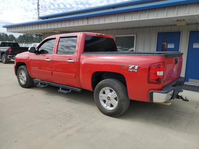 3GCPKSE77CG282714 - 2012 CHEVROLET SILVERADO K1500 LT RED photo 2