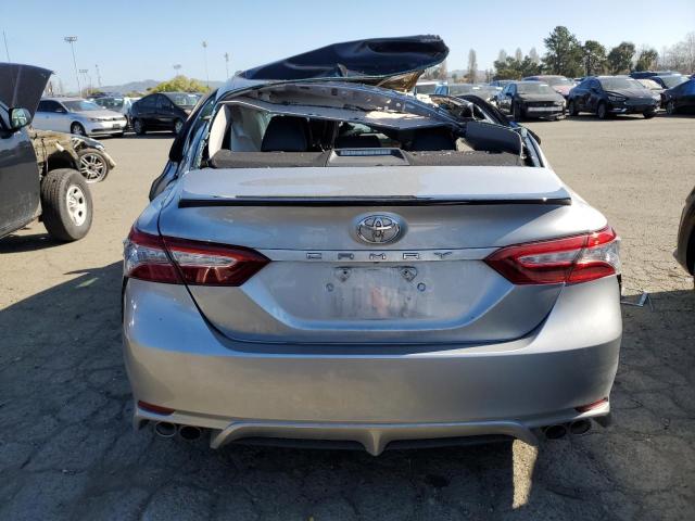 4T1B61HK2KU233579 - 2019 TOYOTA CAMRY XSE SILVER photo 6